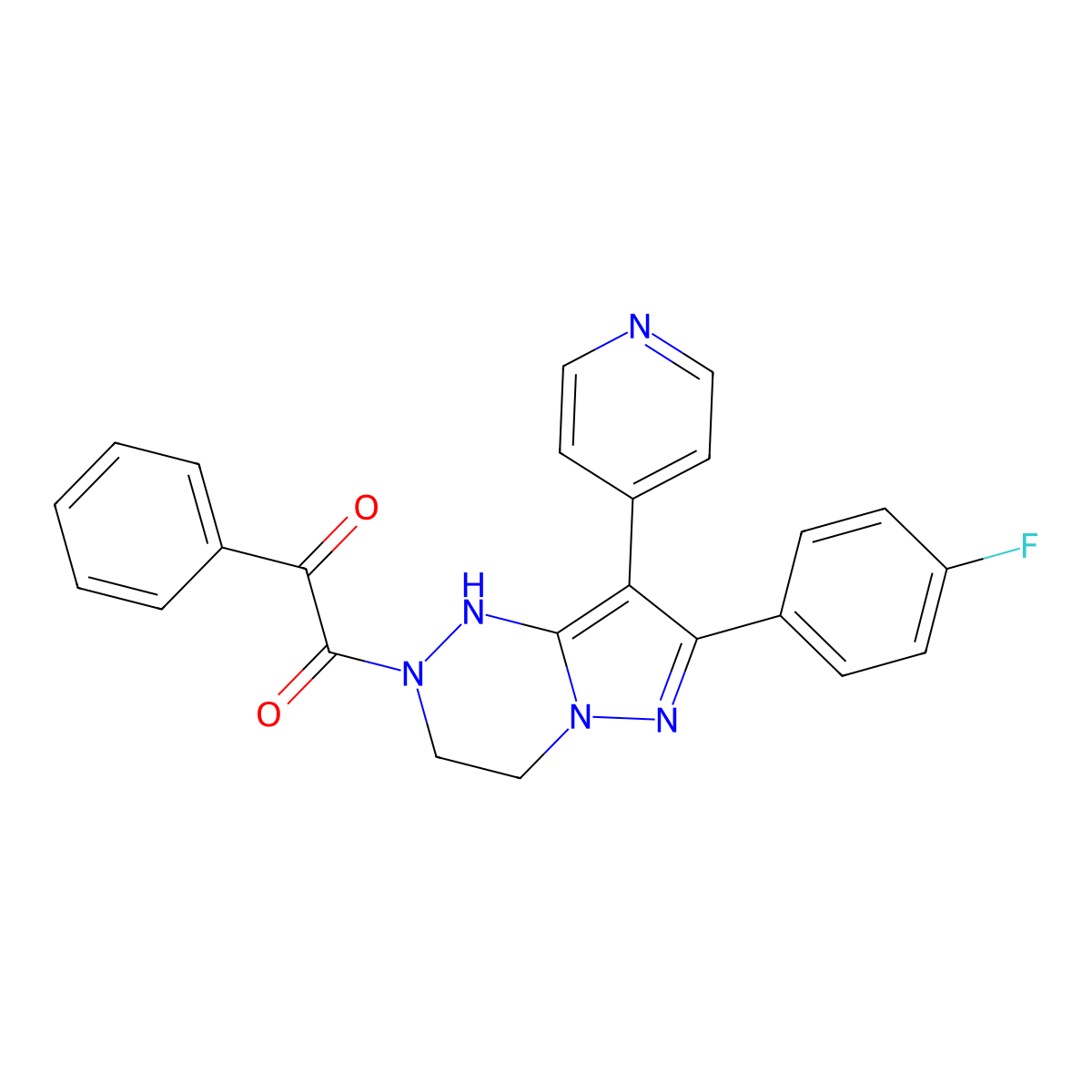 FR 167653 free base molecular structure, CAS 158876-65-4