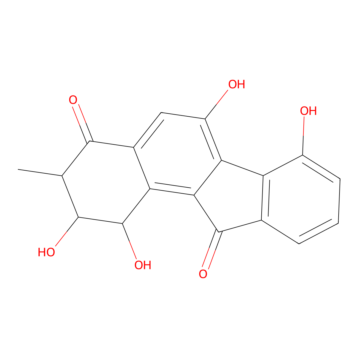 Fluostatin B molecular structure, CAS 158906-40-2