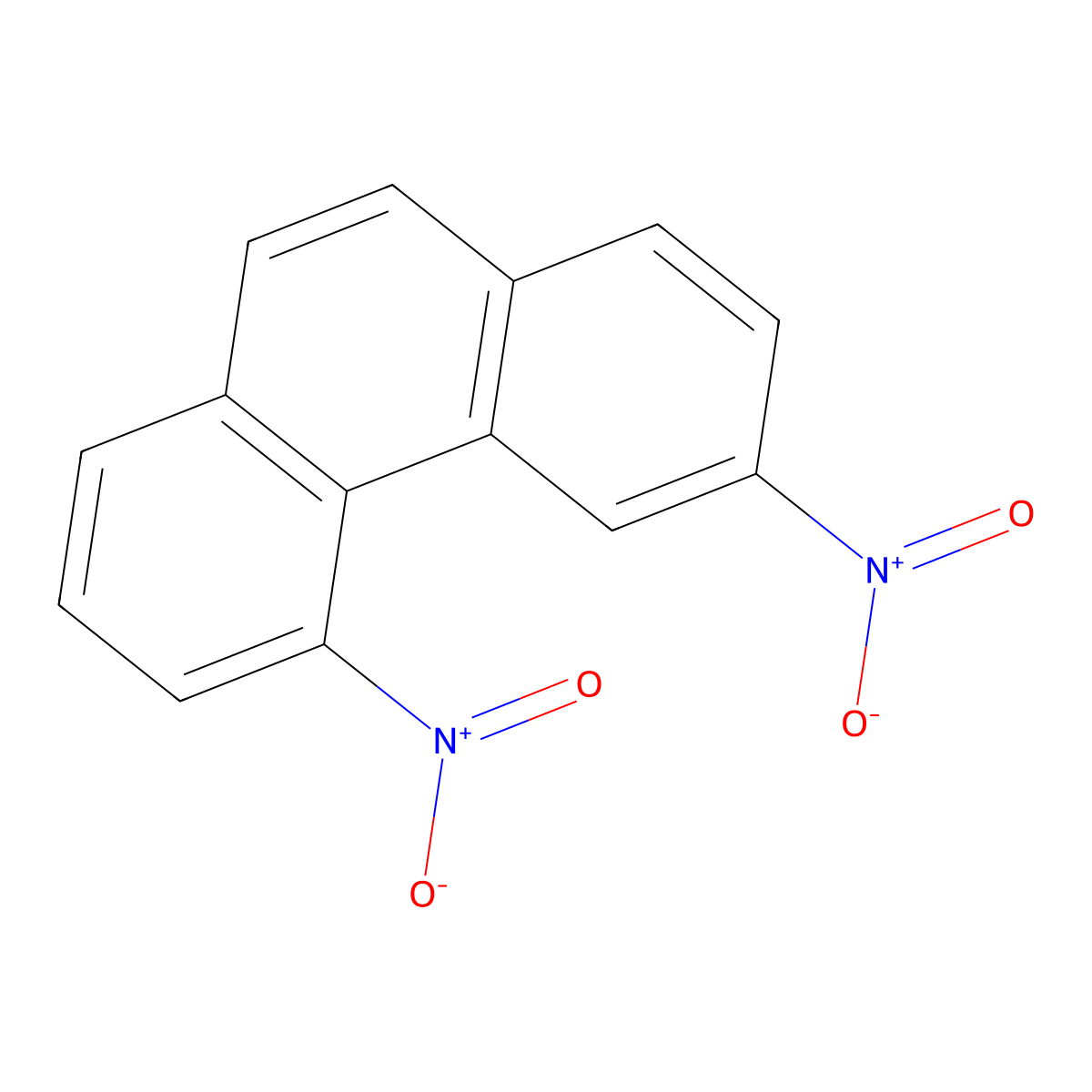 3,5-Dinitrophenanthrene molecular structure, CAS 159092-72-5