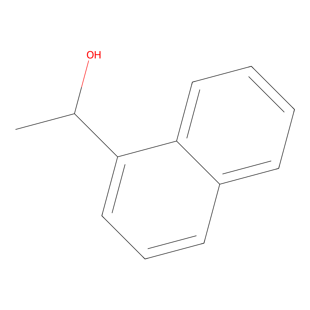 1-(Naphthalen-1-yl)ethan-1-ol molecular structure, CAS 15914-84-8