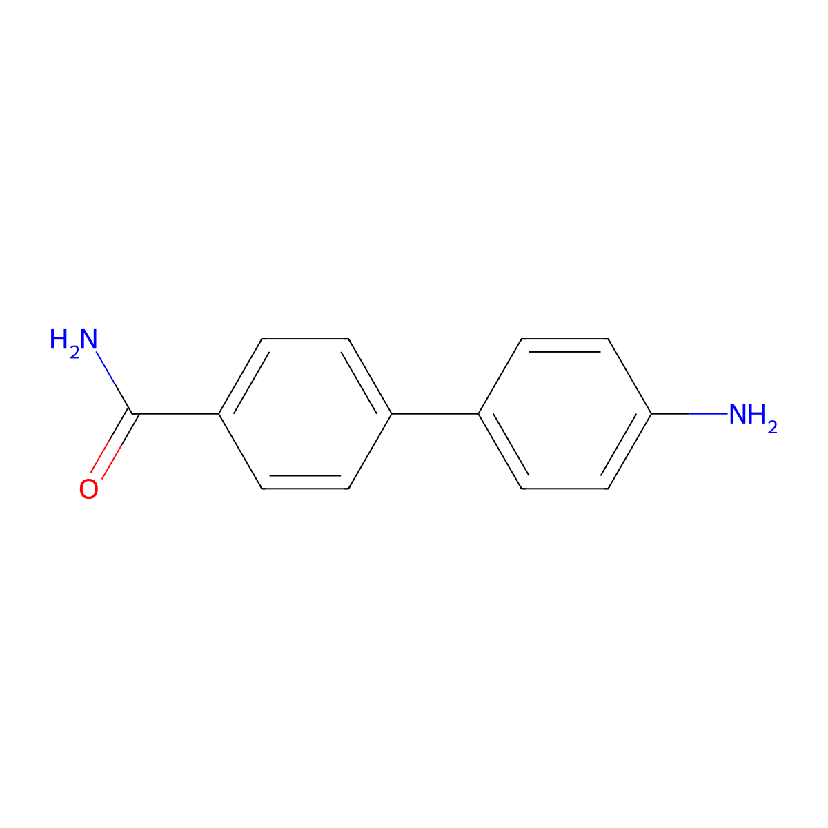 4-(4-Aminophenyl)benzamide molecular structure, CAS 159191-47-6