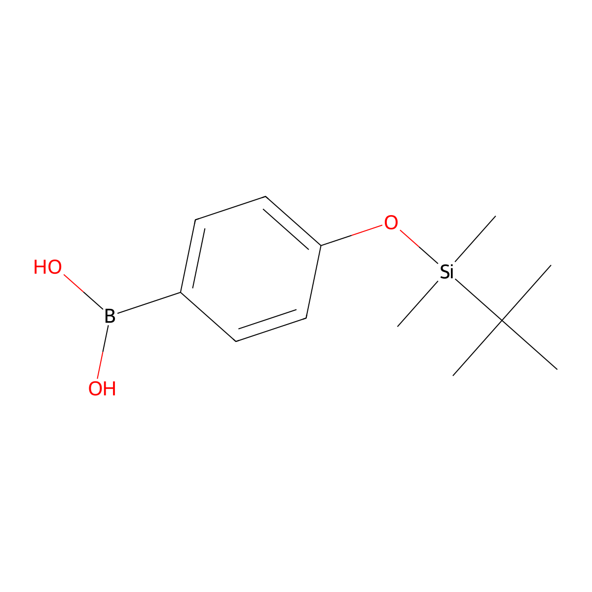 4-(tert-Butyldimethylsilyloxy)phenylboronic Acid (contains varying amounts of Anhydride) molecular structure, CAS 159191-56-7