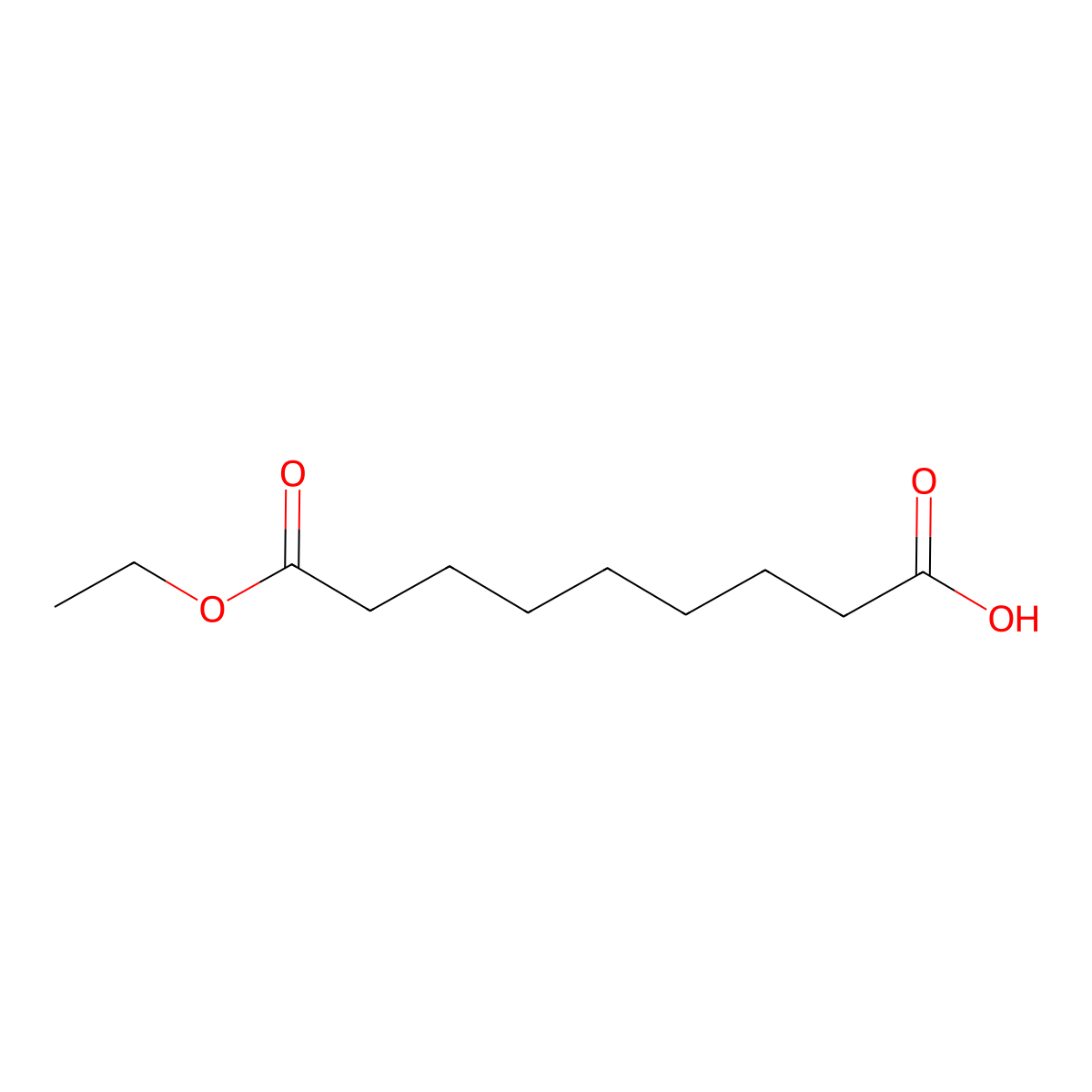 9-Ethoxy-9-oxononanoic acid molecular structure, CAS 1593-55-1