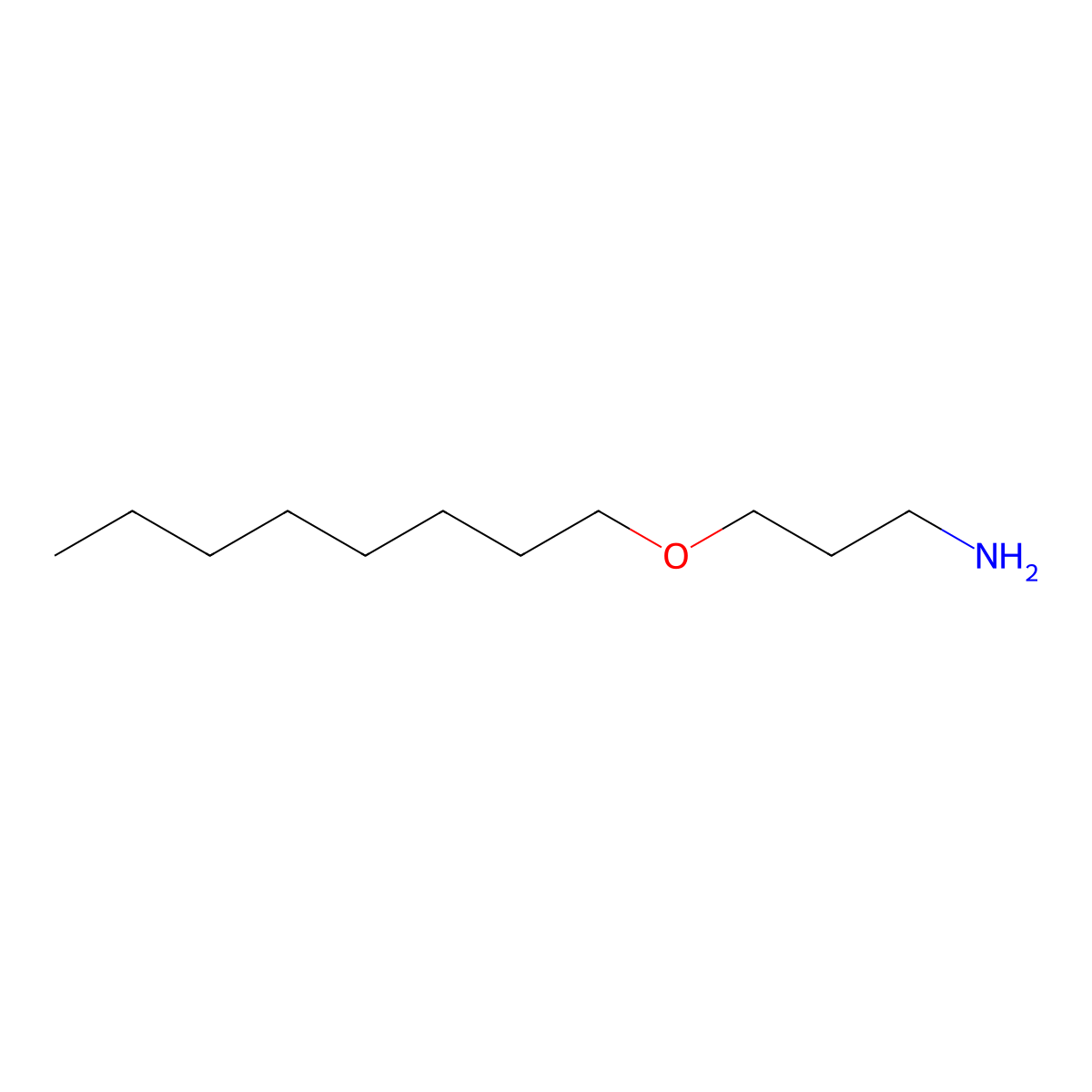 3-(Octyloxy)propanamine molecular structure, CAS 15930-66-2