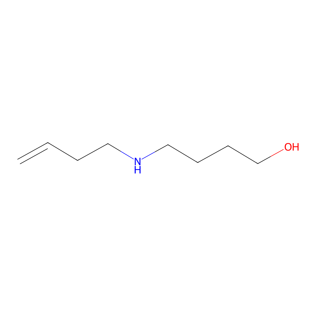 4-(3-Buten-1-ylamino)-1-butanol molecular structure, CAS 1593812-47-5