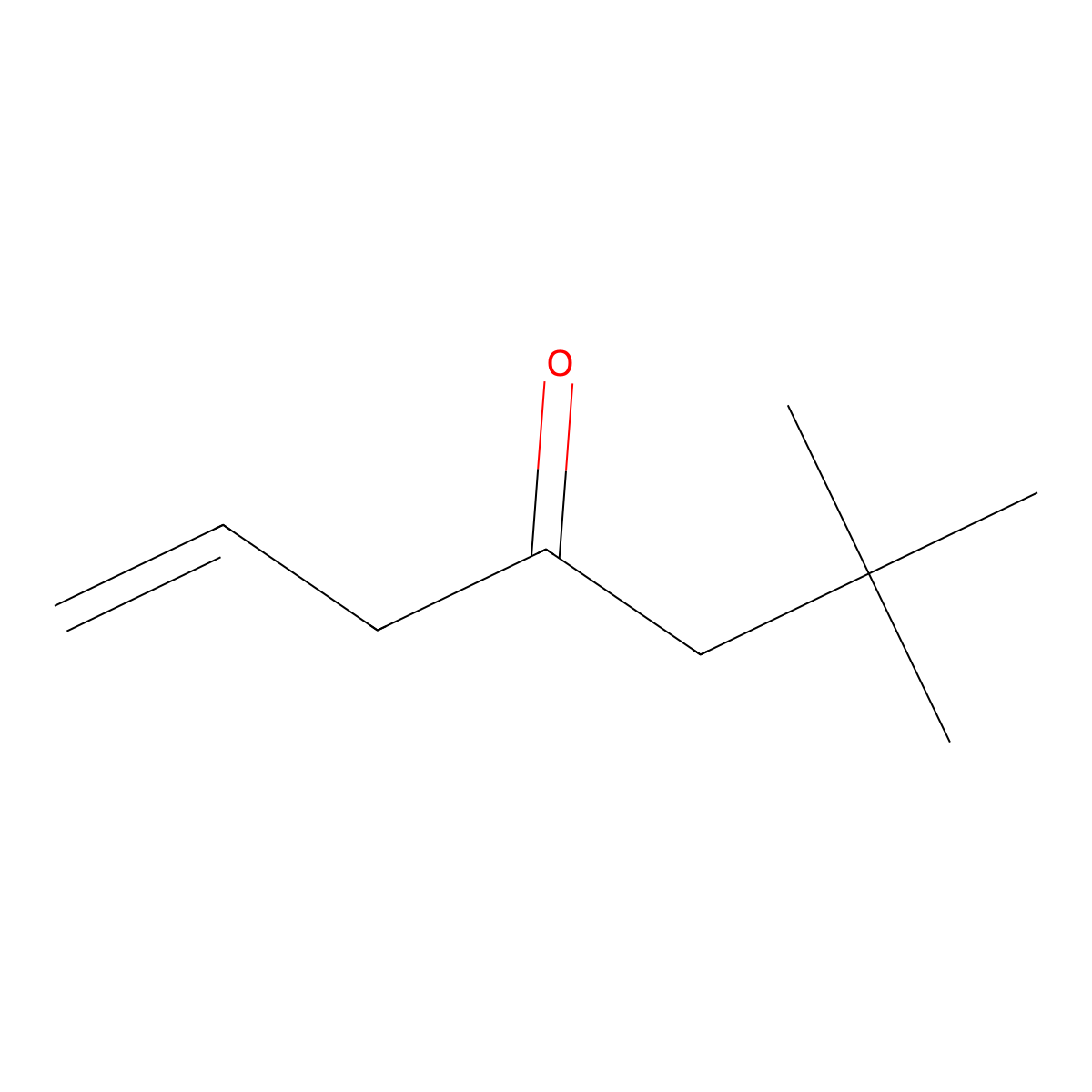 6,6-Dimethylhept-1-en-4-one molecular structure, CAS 159388-97-3