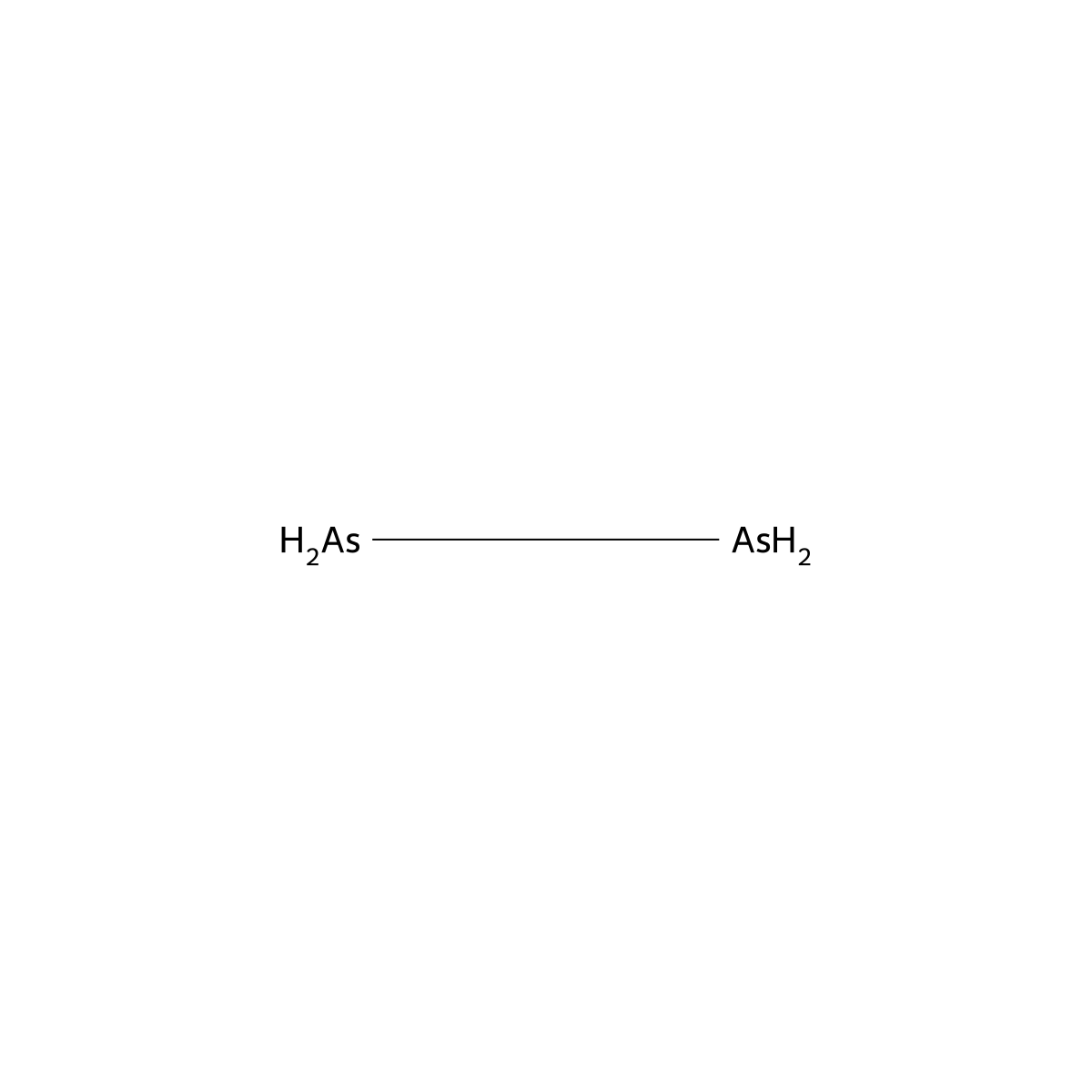 Diarsane molecular structure, CAS 15942-63-9