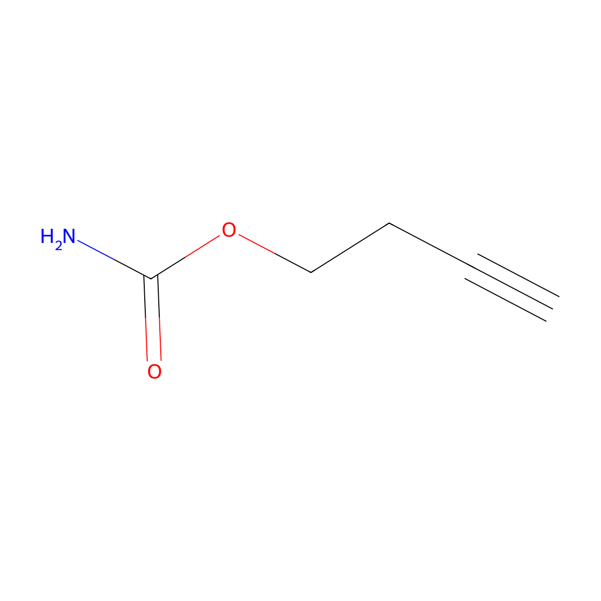 But-3-YN-1-YL carbamate molecular structure, CAS 159492-70-3