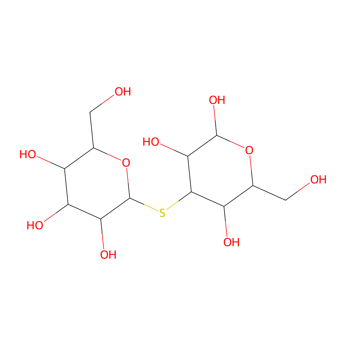 Thionigerose molecular structure, CAS 159495-64-4