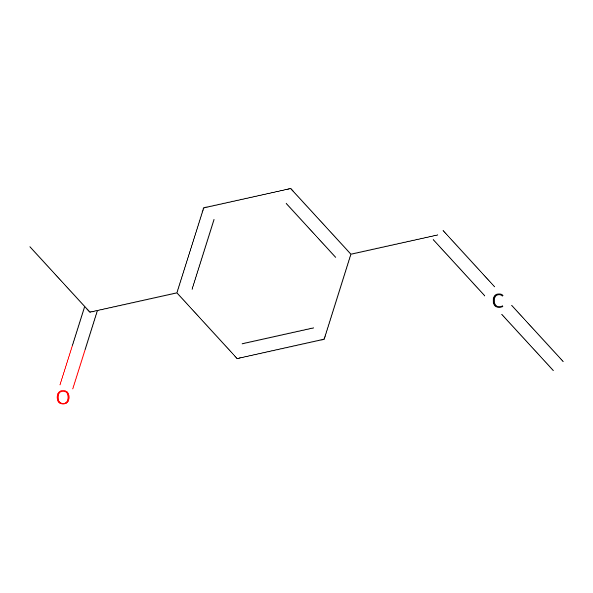 Ethanone, 1-[4-(1,2-propadienyl)phenyl]-(9CI) molecular structure, CAS 159527-72-7
