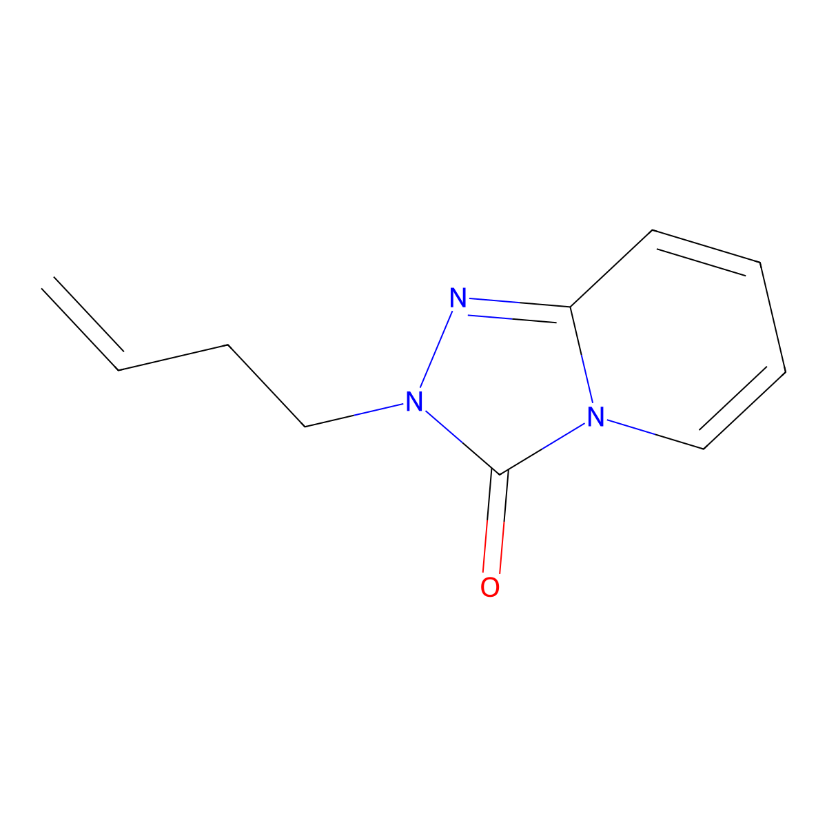 2-(but-3-en-1-yl)-2H,3H-[1,2,4]triazolo[4,3-a]pyridin-3-one molecular structure, CAS 1595889-46-5