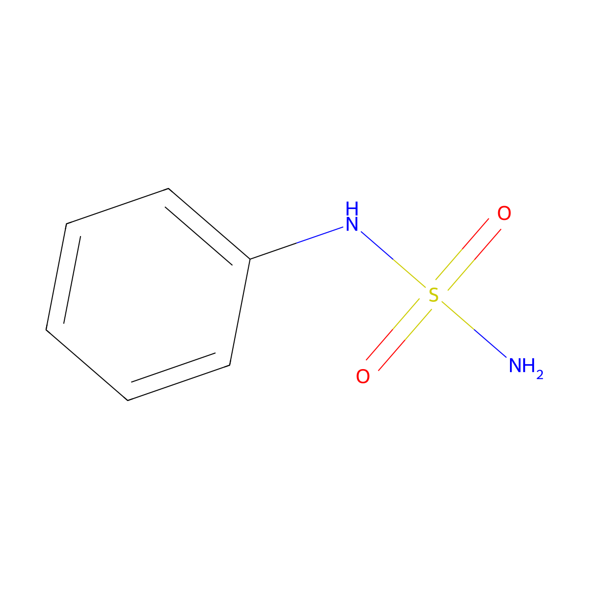 N-phenylaminosulfonamide molecular structure, CAS 15959-53-2