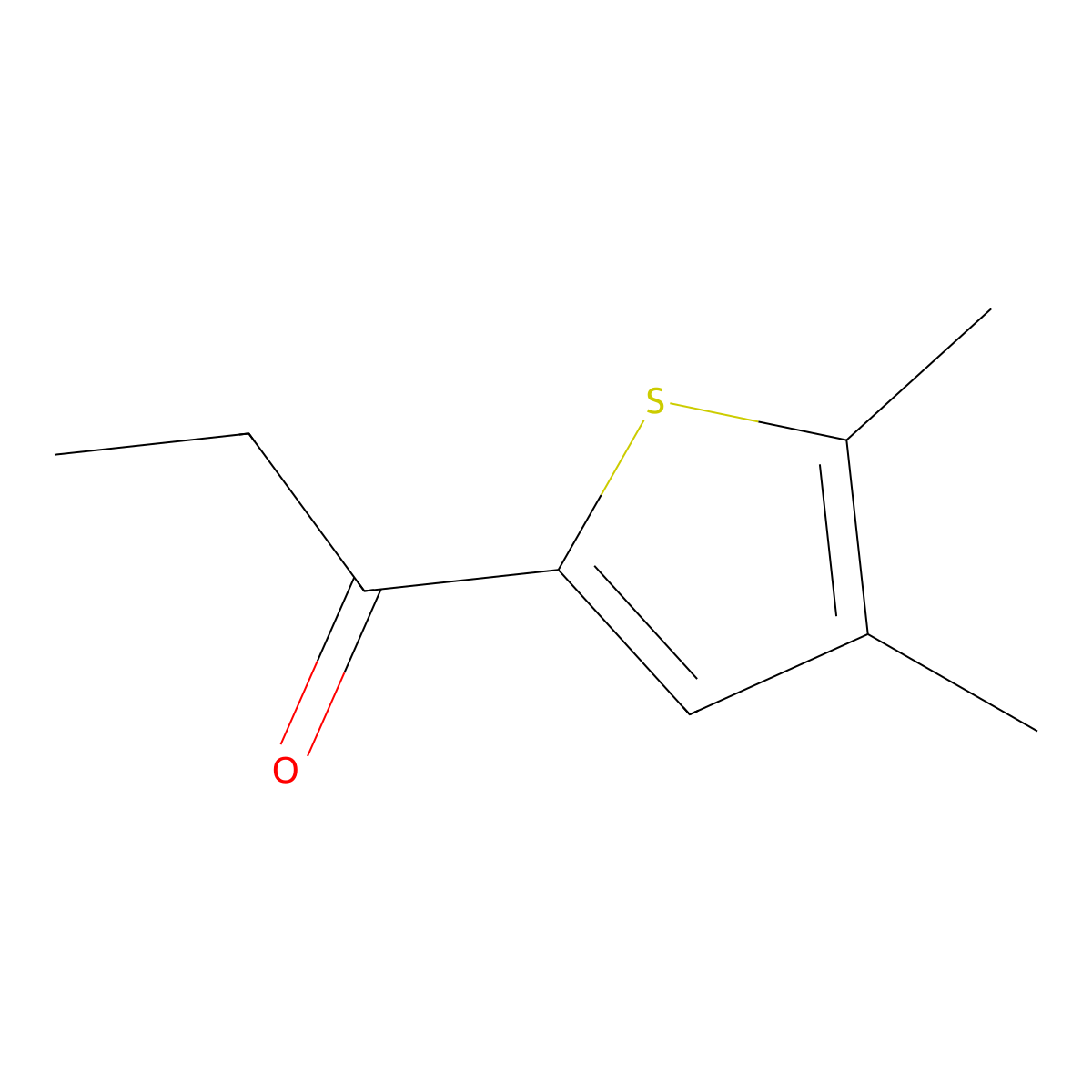 1-(4,5-Dimethyl-2-thienyl)-1-propanone molecular structure, CAS 1596062-45-1