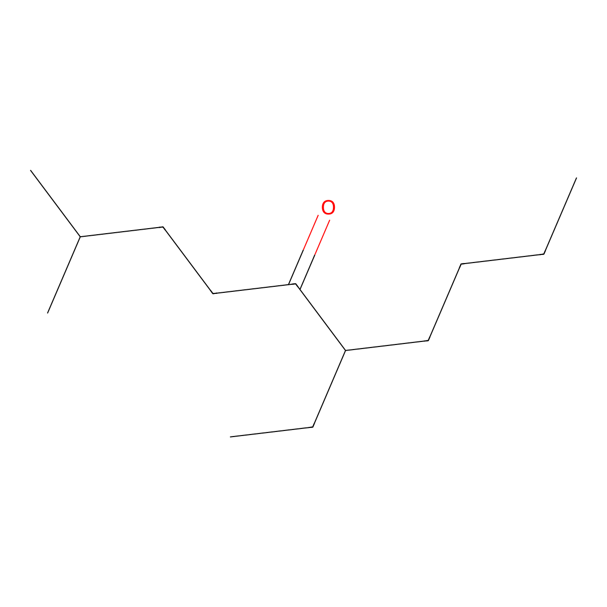 6-Ethyl-2-methyldecan-5-one molecular structure, CAS 1596089-74-5