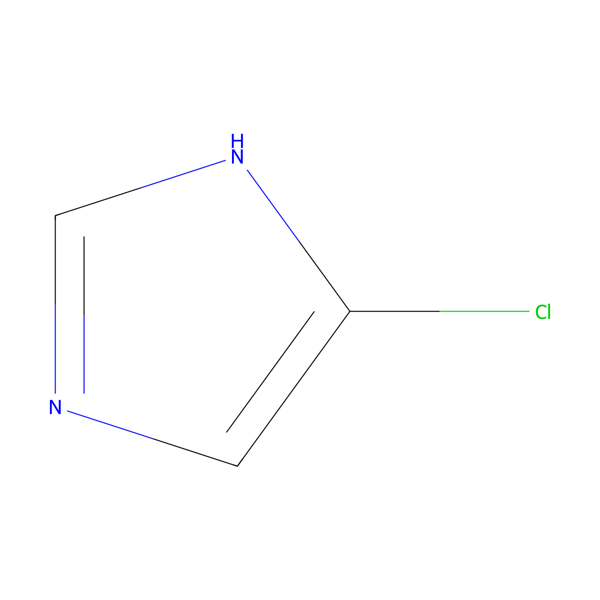4-Chloroimidazole molecular structure, CAS 15965-31-8