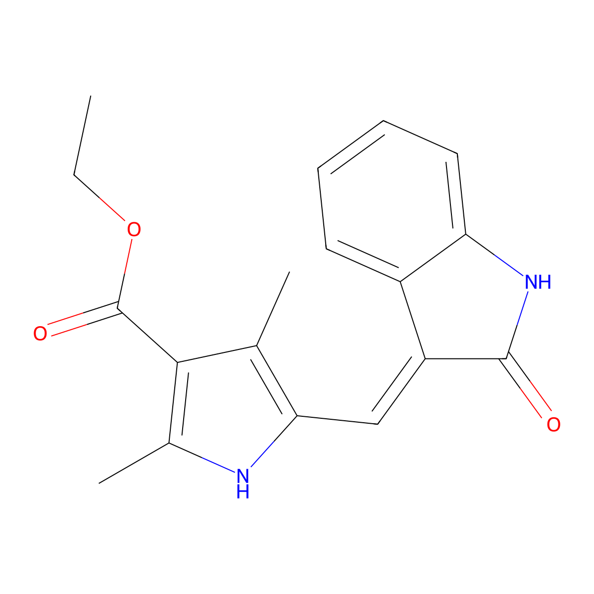 Vegf receptor 2 kinase inhibitor I molecular structure, CAS 15966-93-5