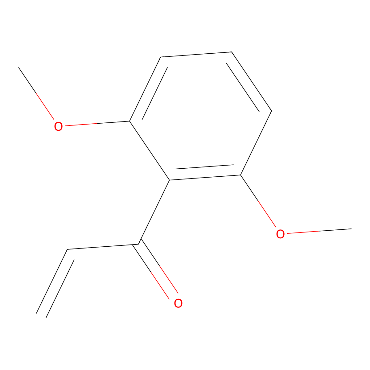 1-(2,6-Dimethoxyphenyl)prop-2-en-1-one molecular structure, CAS 1596848-35-9