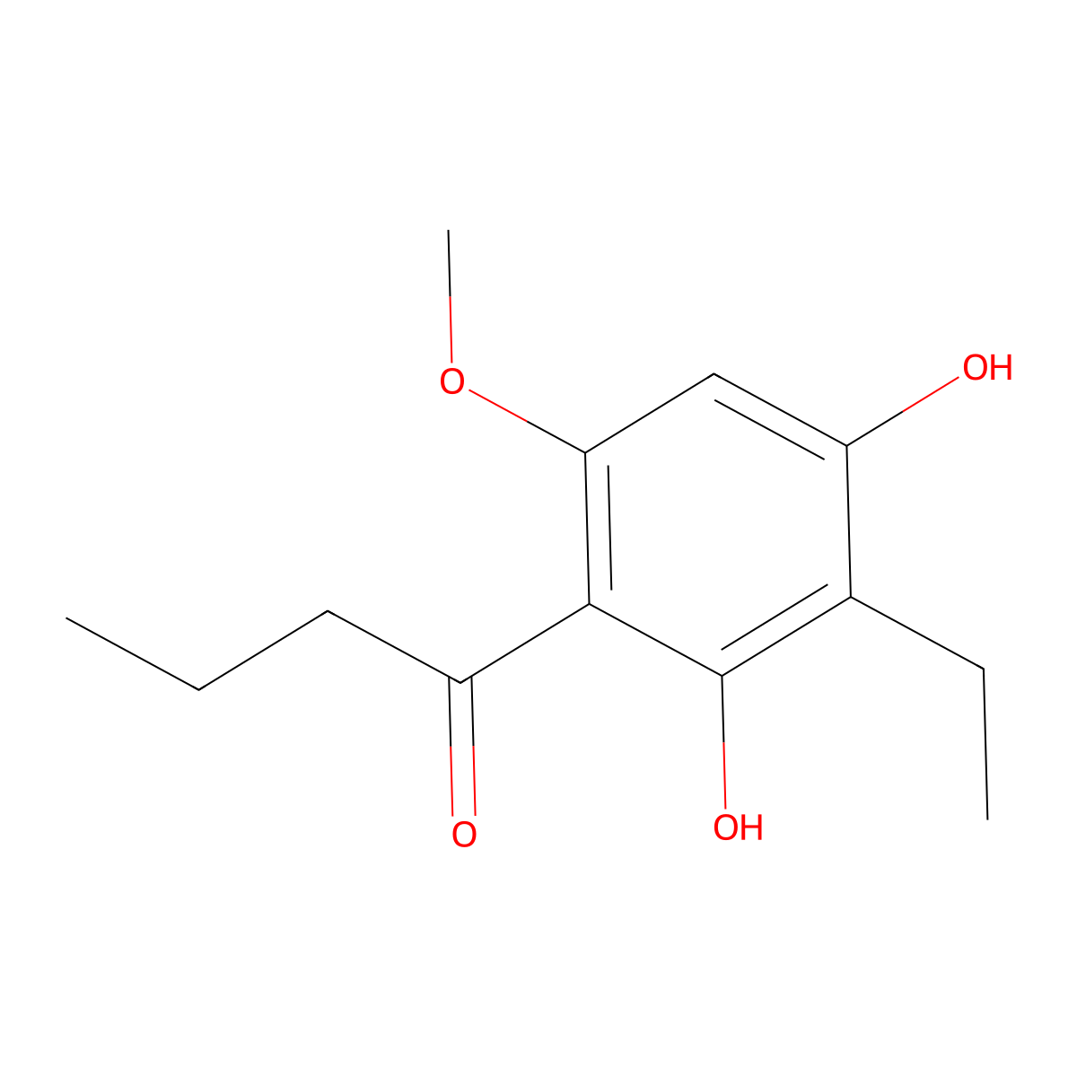 Deoxyphomalone molecular structure, CAS 159686-24-5