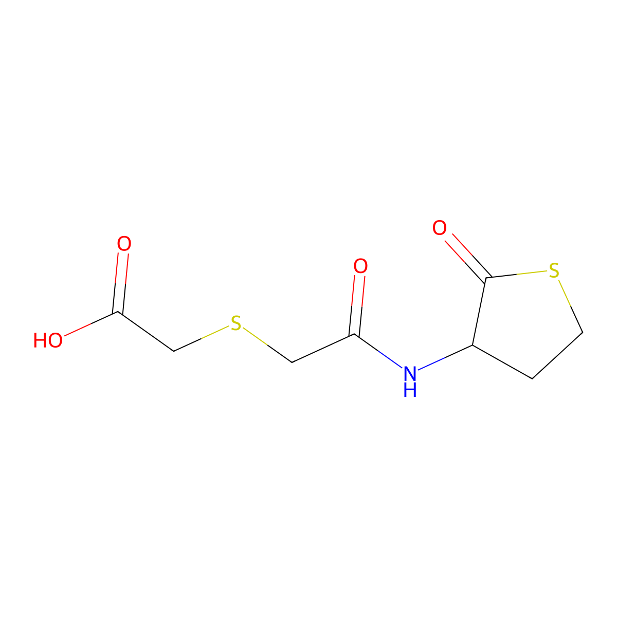 (S)-Erdosteine molecular structure, CAS 159701-33-4