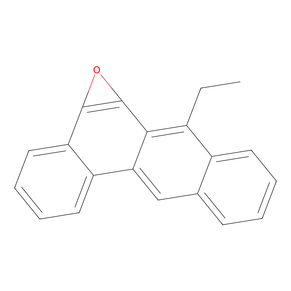 7-Ethylbenz(a)anthracene 5,6-oxide molecular structure, CAS 159714-85-9