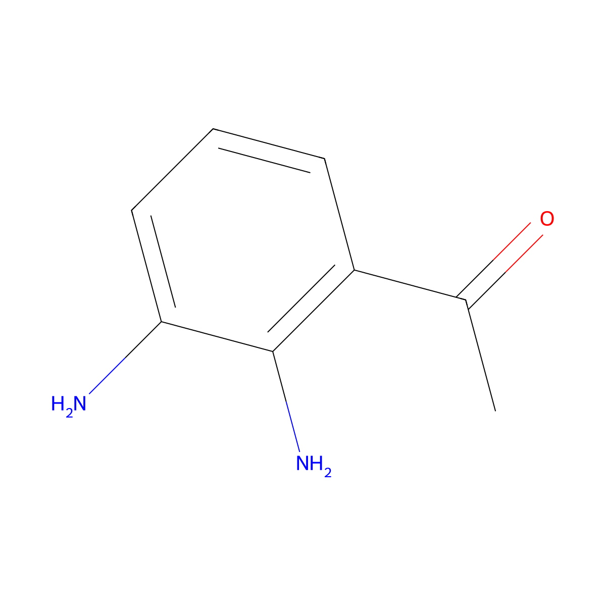 1-(2,3-Diaminophenyl)ethanone molecular structure, CAS 159724-49-9