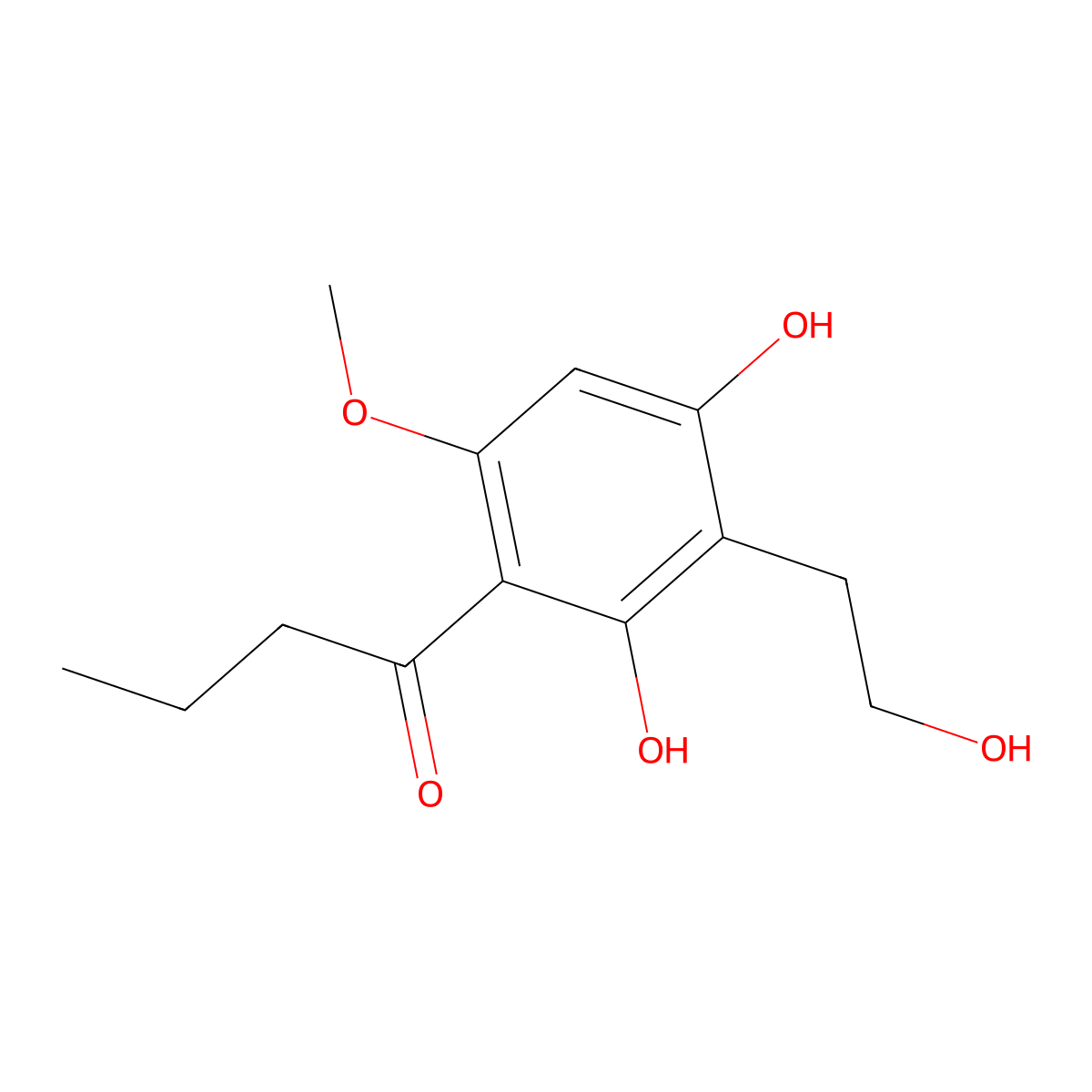 Phomalone molecular structure, CAS 159768-89-5
