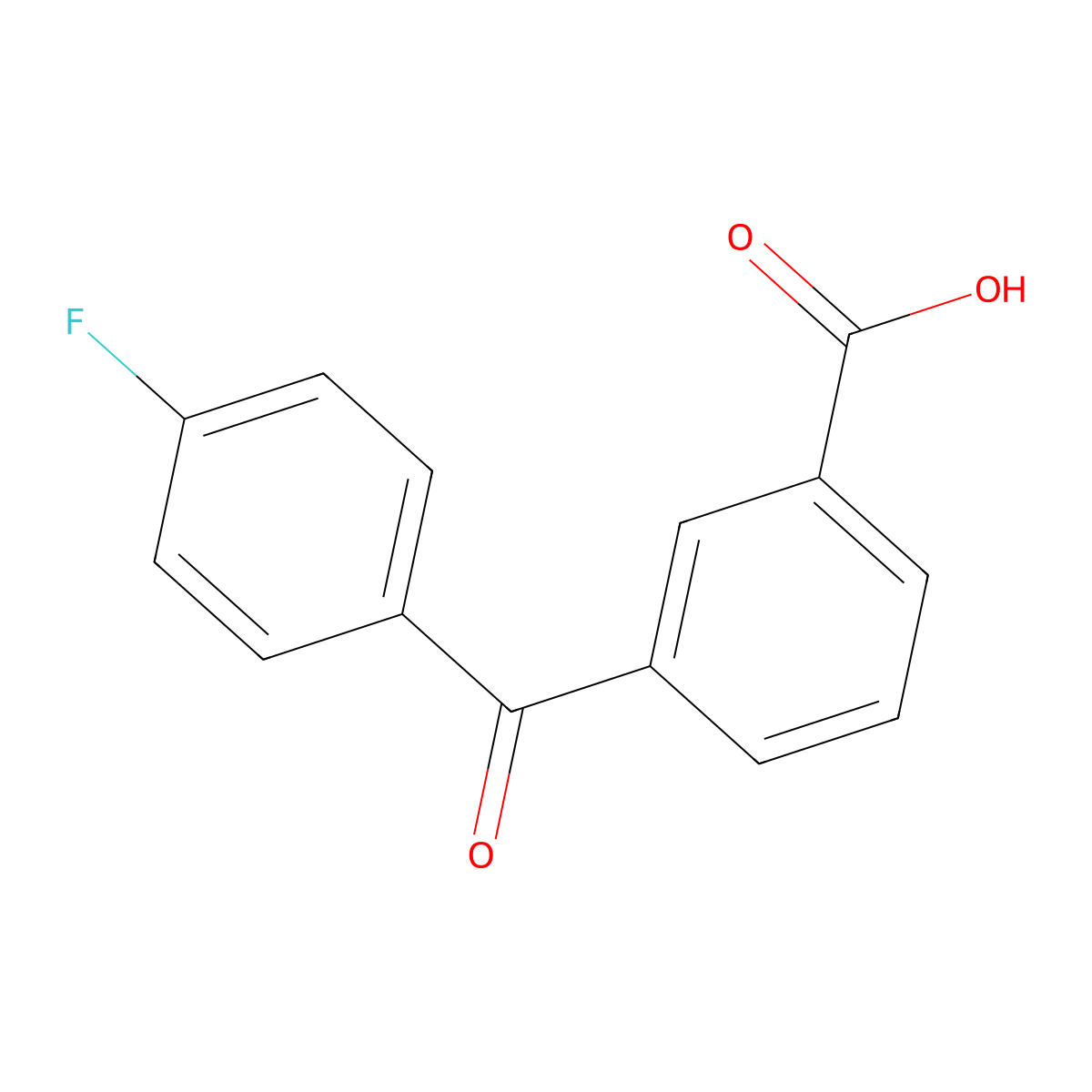3-(4-Fluorobenzoyl)benzoic acid molecular structure, CAS 159782-00-0