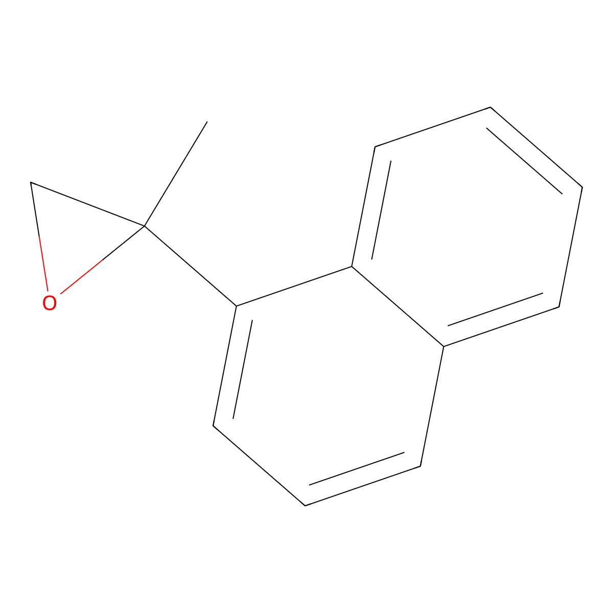 2-Methyl-2-(naphthalen-1-yl)oxirane molecular structure, CAS 159805-33-1