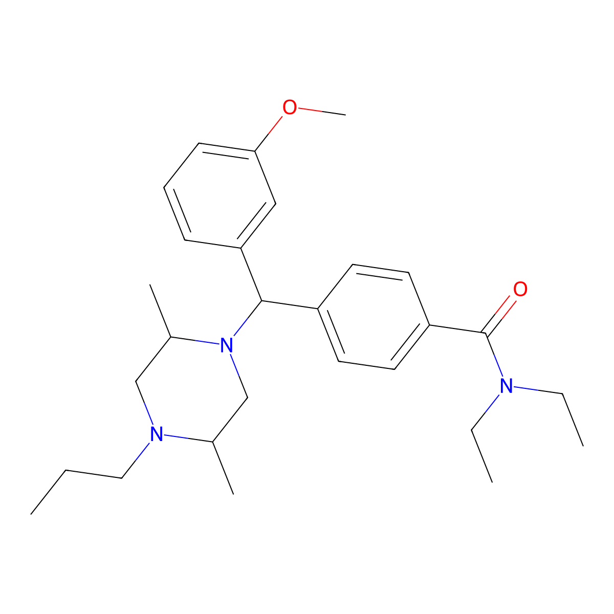 Snc 121 molecular structure, CAS 159860-31-8