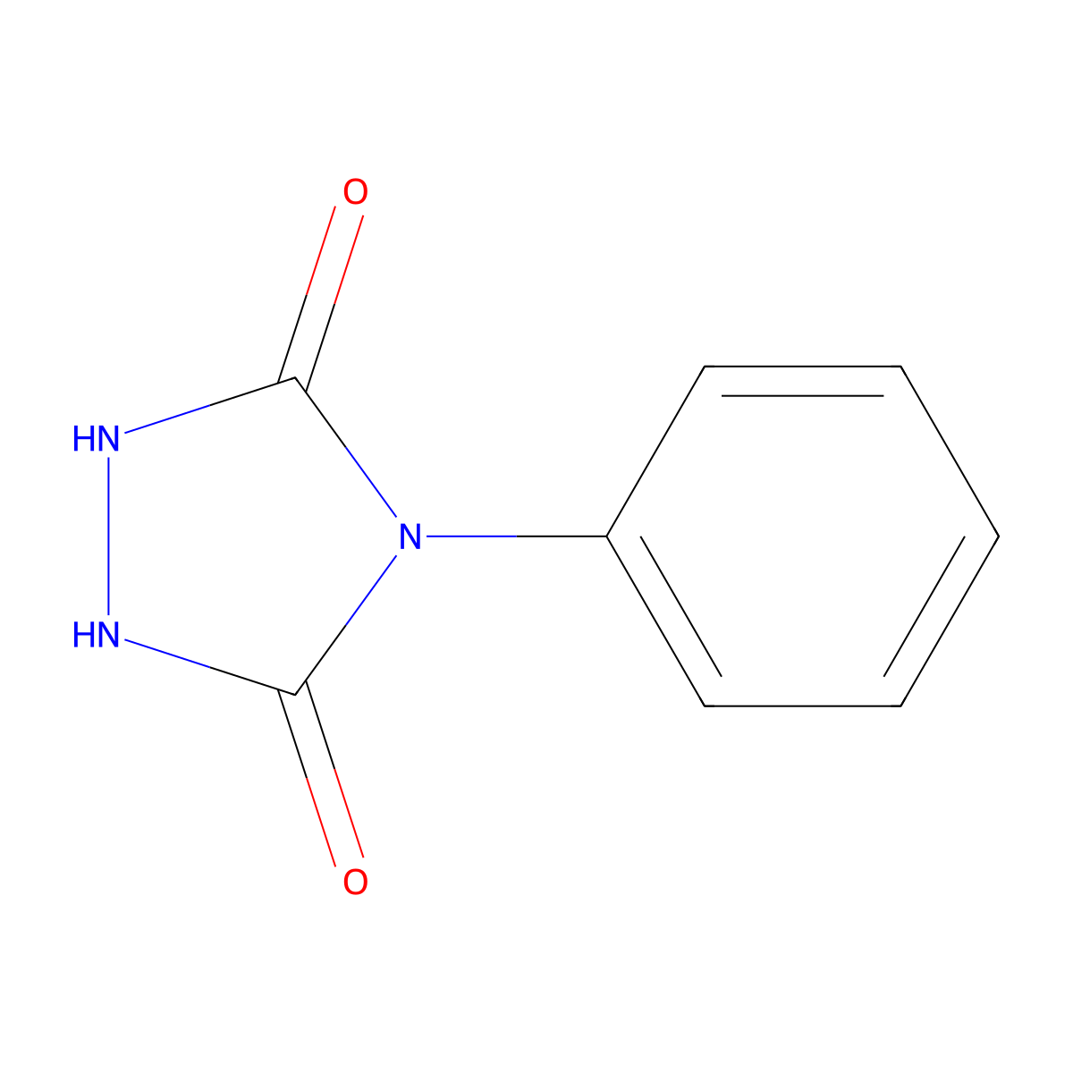4-Phenylurazole molecular structure, CAS 15988-11-1