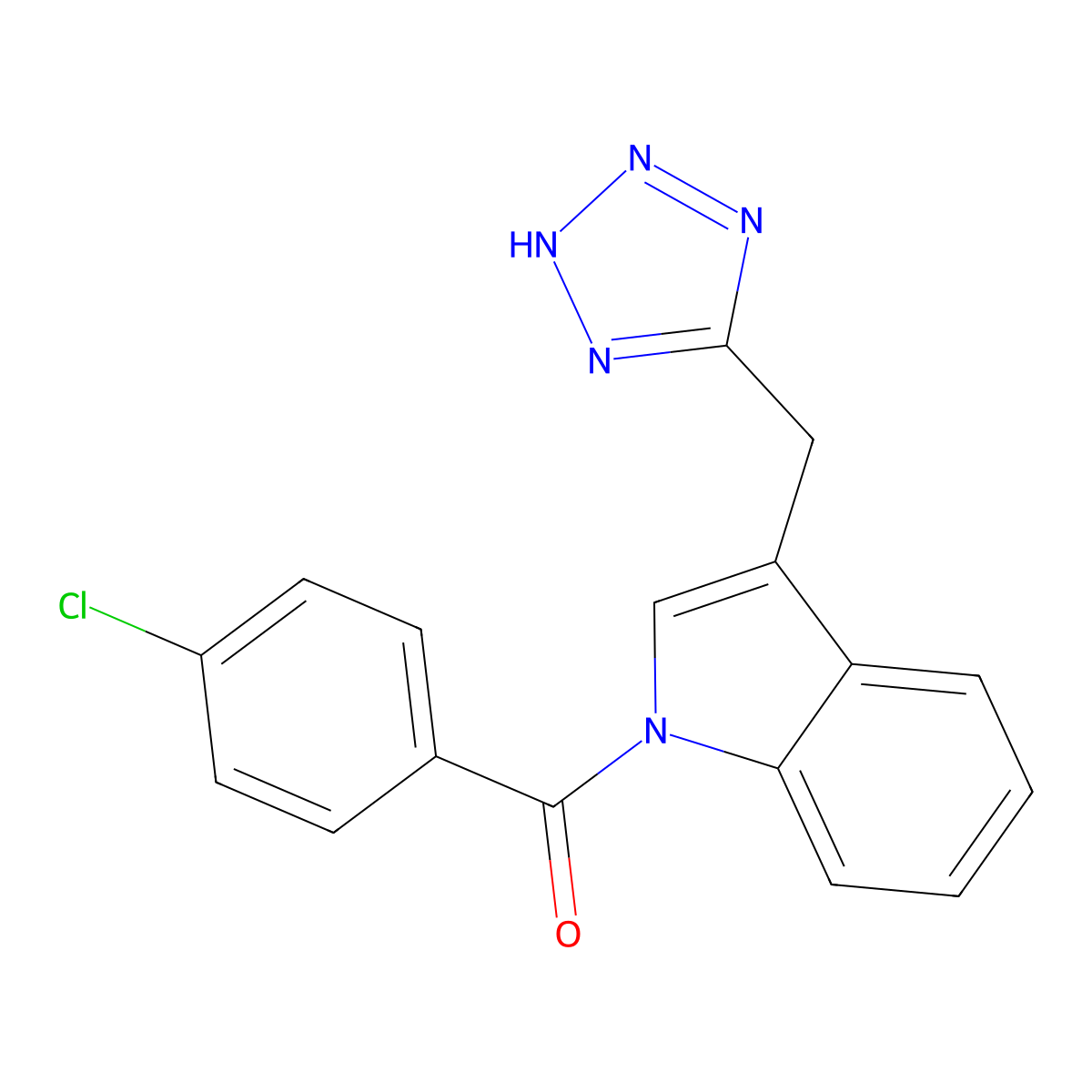 Intrazole molecular structure, CAS 15992-13-9