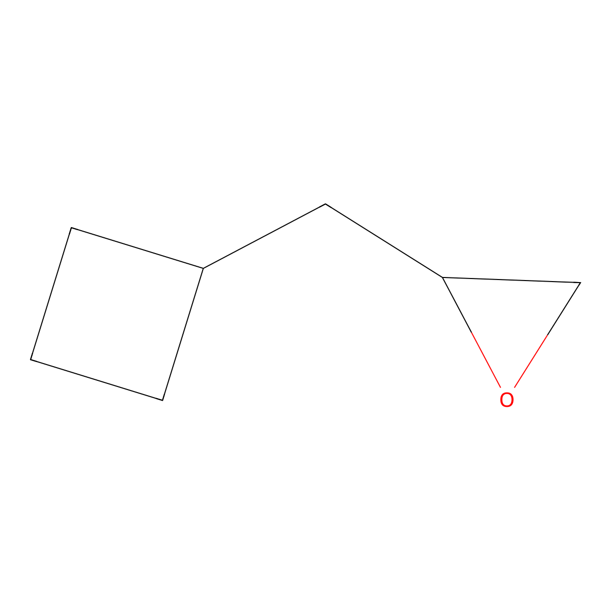 2-(Cyclobutylmethyl)oxirane molecular structure, CAS 1599228-54-2