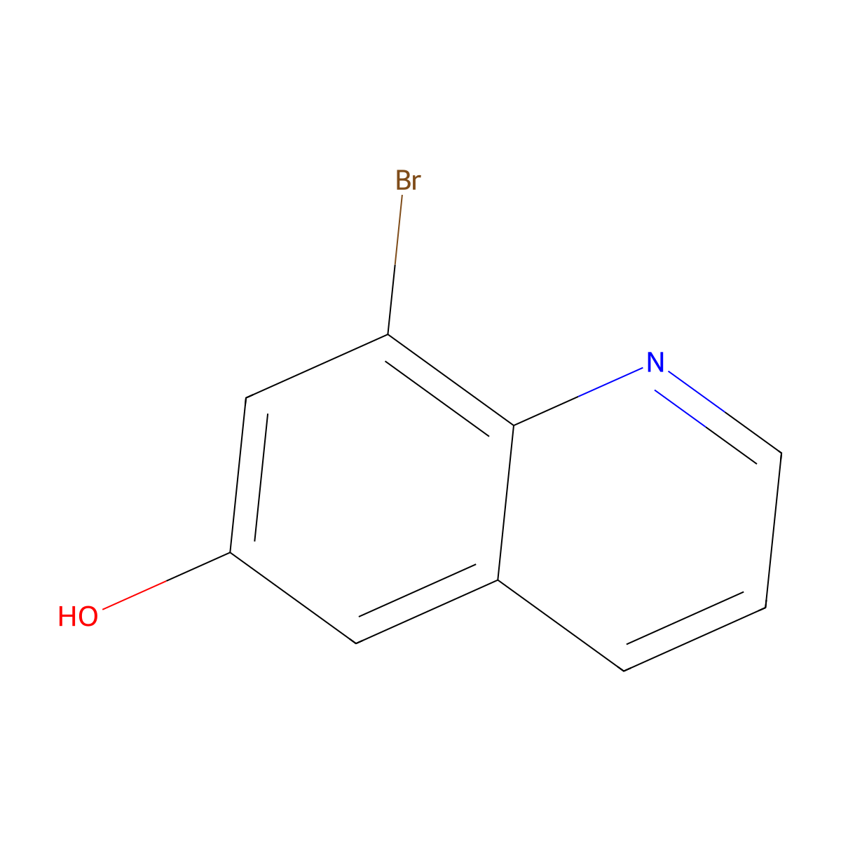 8-Bromoquinolin-6-ol molecular structure, CAS 159925-99-2