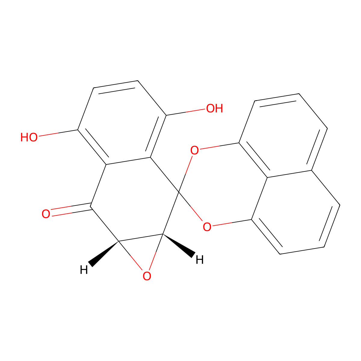 Palmarumycin C3 molecular structure, CAS 159934-11-9