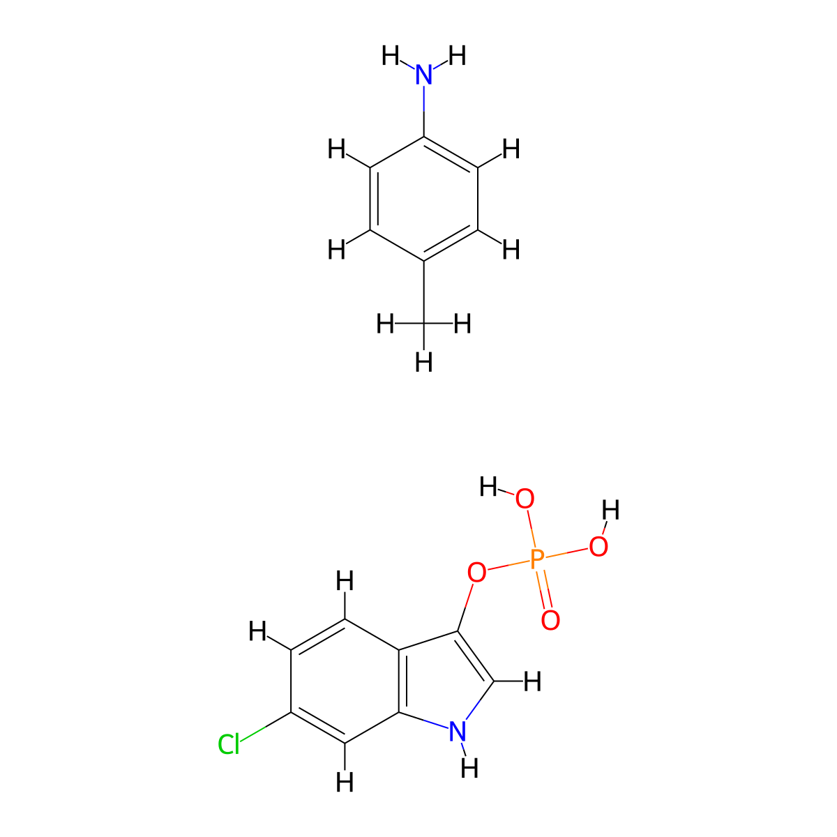 Salmon phosphate molecular structure, CAS 159954-33-3