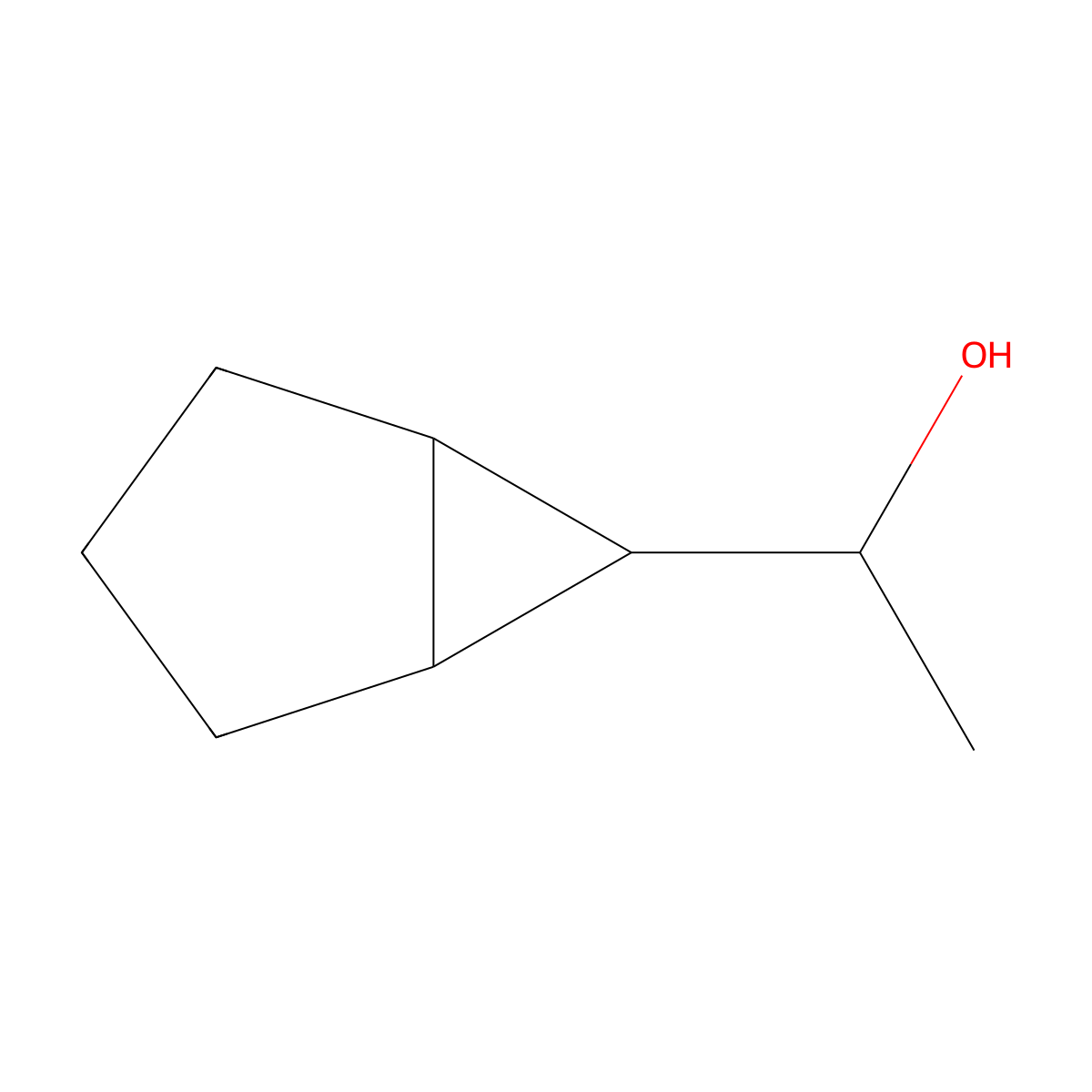 1-(Bicyclo[3.1.0]hexan-6-yl)ethanol molecular structure, CAS 1600253-35-7