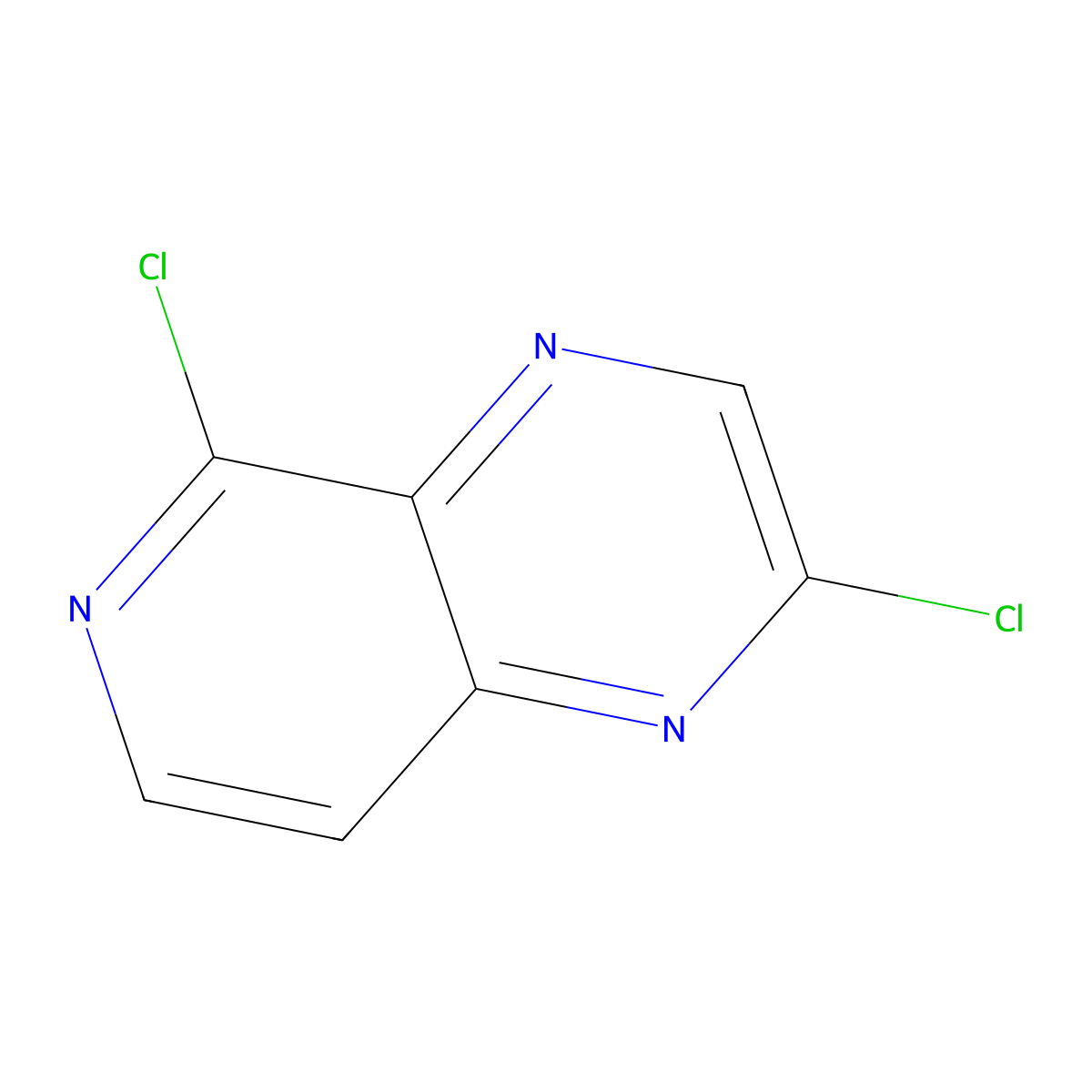 2,5-Dichloropyrido[3,4-b]pyrazine molecular structure, CAS 1600511-80-5