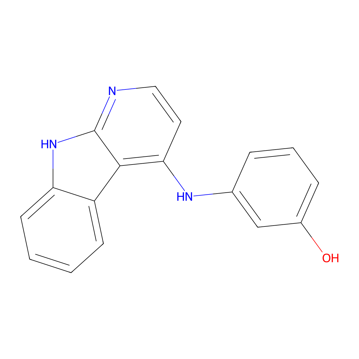 Tilfrinib molecular structure, CAS 1600515-49-8