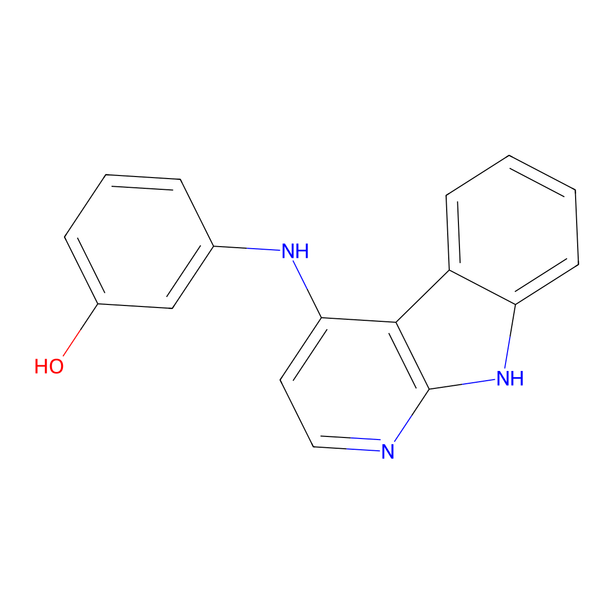 Tilfrinib molecular structure, CAS 1600515-49-8