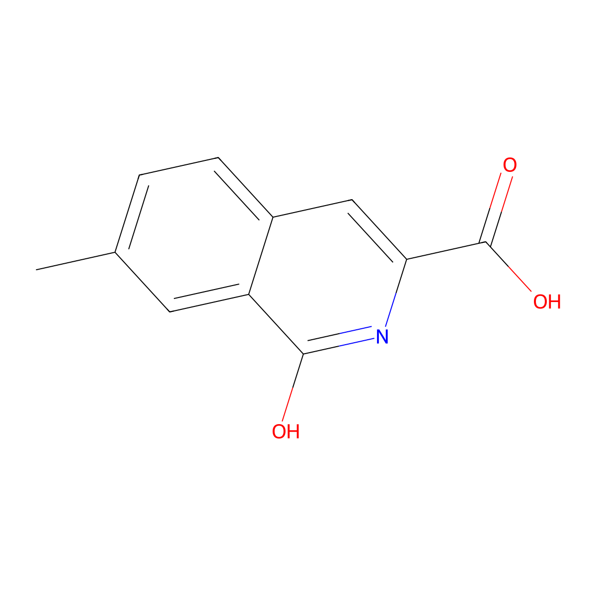 7-Methyl-1-oxo-1,2-dihydroisoquinoline-3-carboxylic acid molecular structure, CAS 1601086-05-8