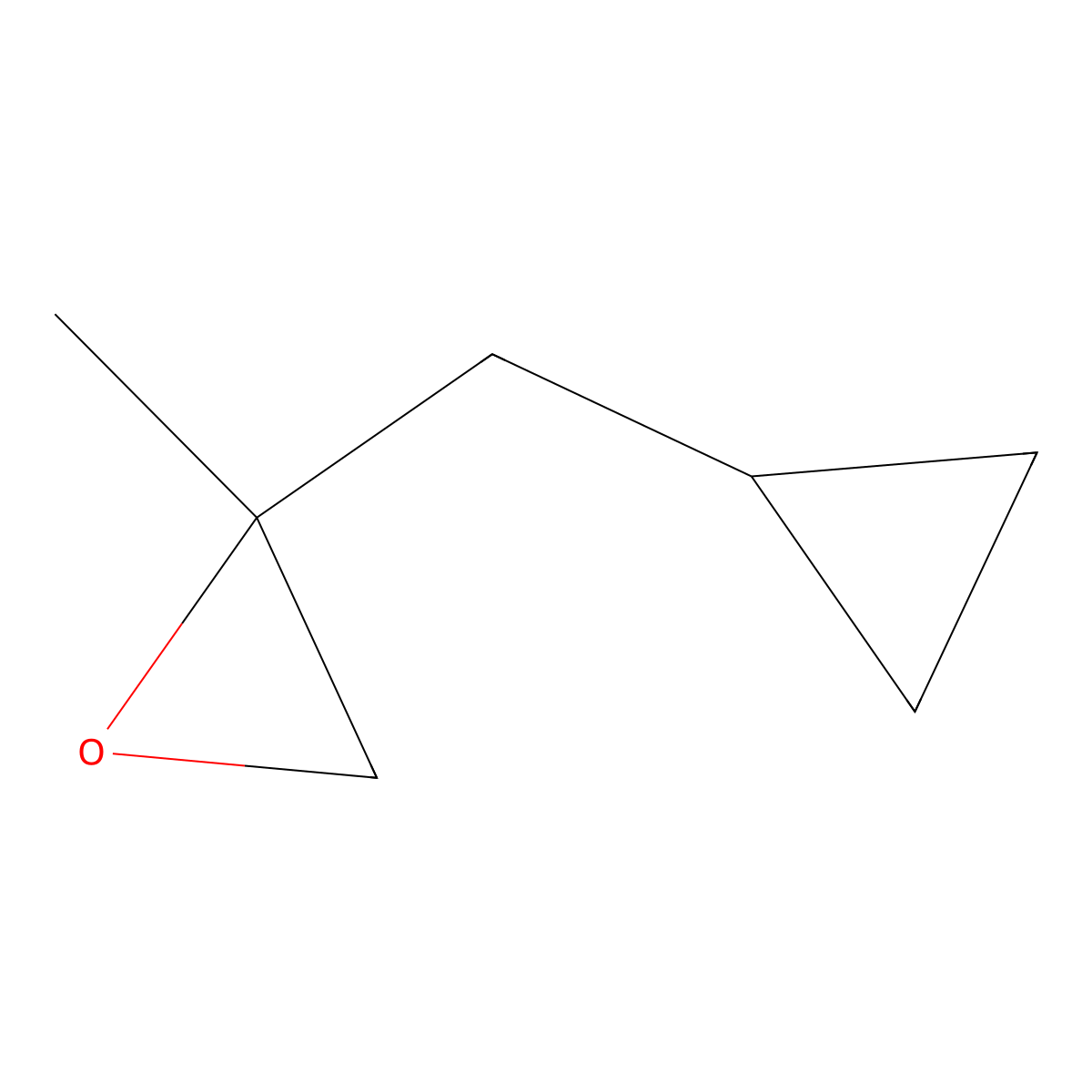 2-(Cyclopropylmethyl)-2-methyloxirane molecular structure, CAS 1601707-60-1