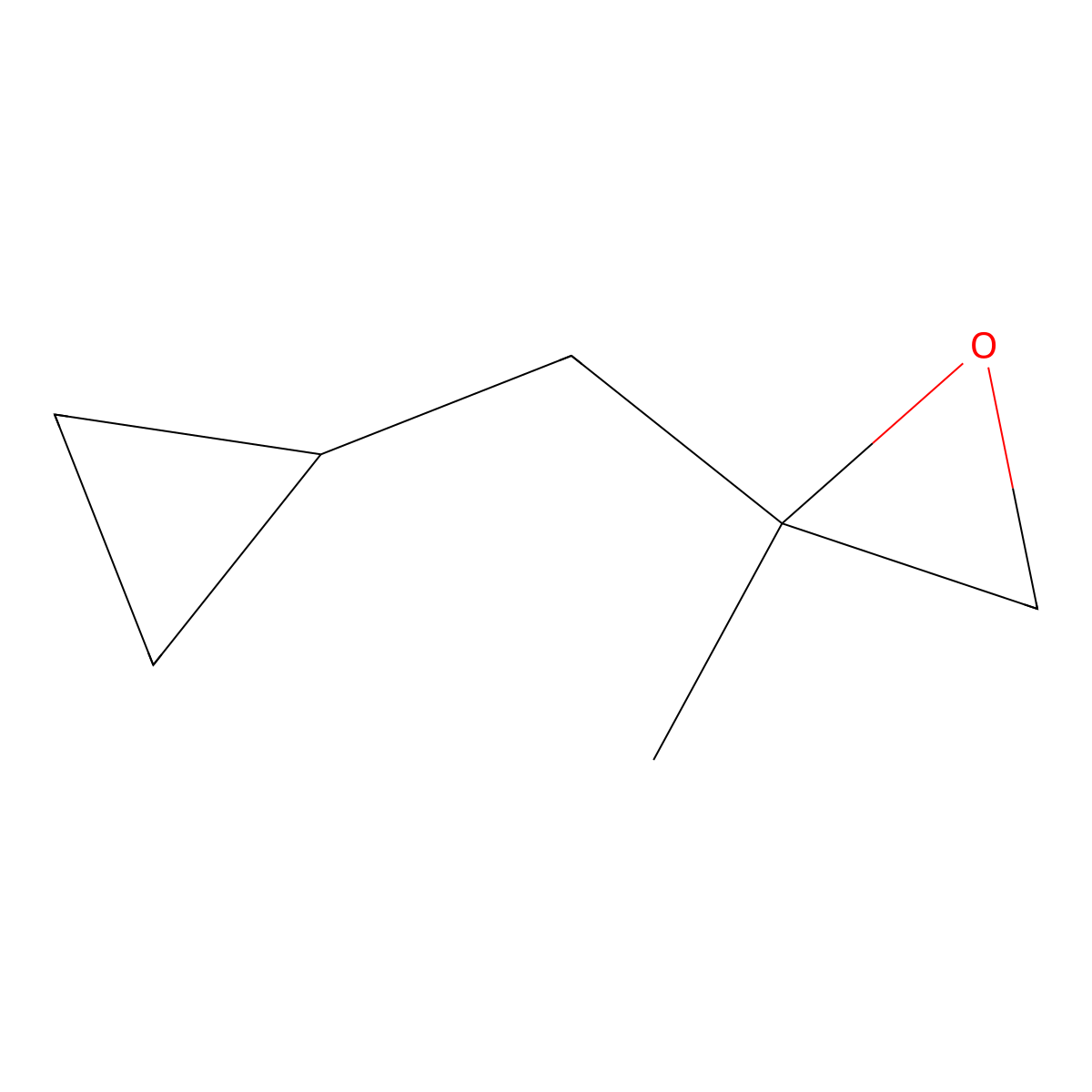 2-(Cyclopropylmethyl)-2-methyloxirane molecular structure, CAS 1601707-60-1