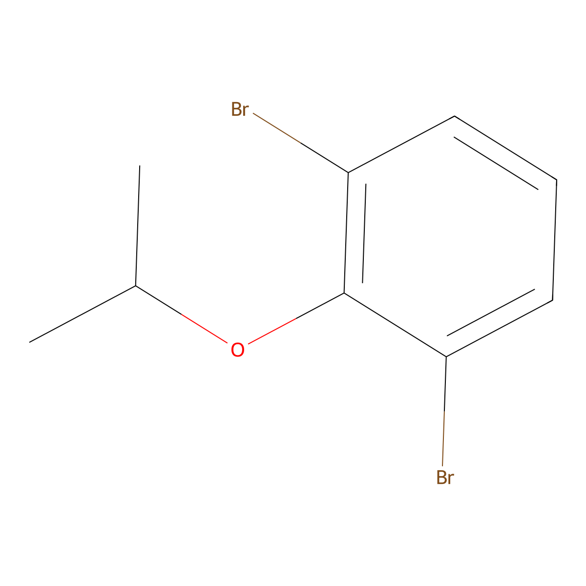 1,3-Dibromo-2-isopropoxybenzene molecular structure, CAS 160174-60-7