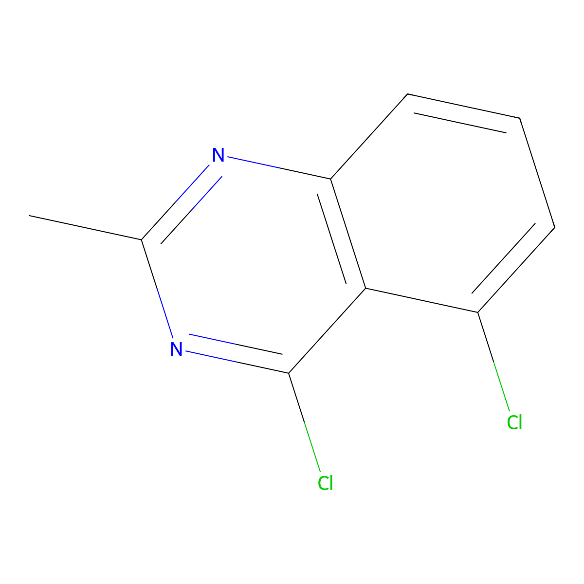 4,5-Dichloro-2-methylquinazoline molecular structure, CAS 1602145-59-4