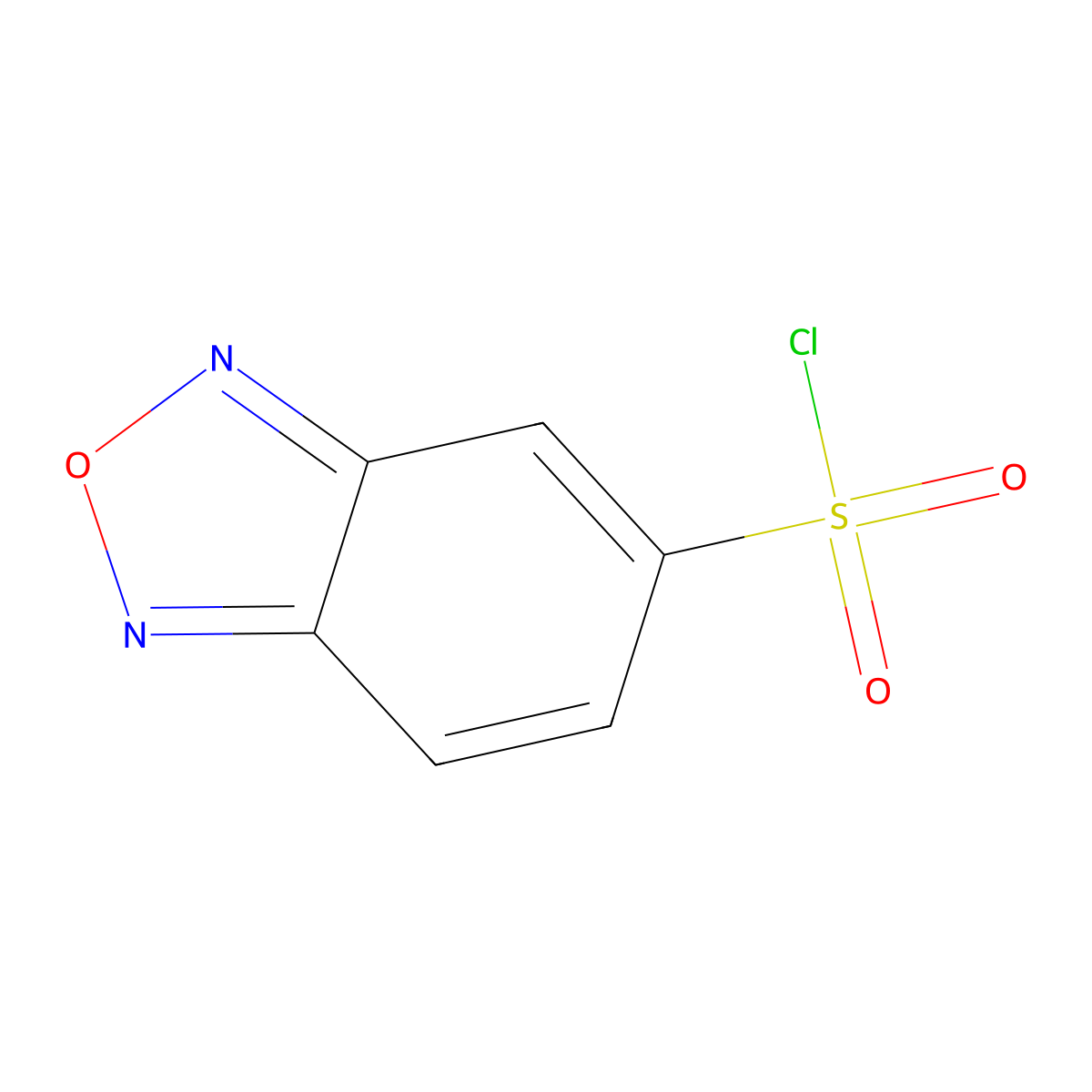 Benzo[c][1,2,5]oxadiazole-5-sulfonyl chloride molecular structure, CAS 160232-20-2