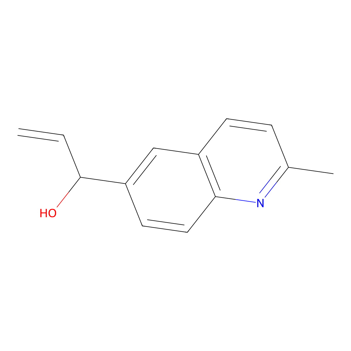 1-(2-Methylquinolin-6-yl)prop-2-en-1-ol molecular structure, CAS 1602590-23-7