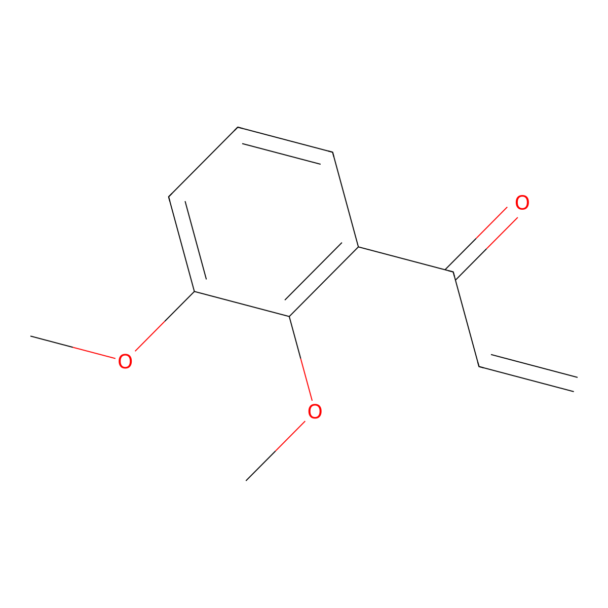 1-(2,3-Dimethoxyphenyl)prop-2-en-1-one molecular structure, CAS 1603094-09-2