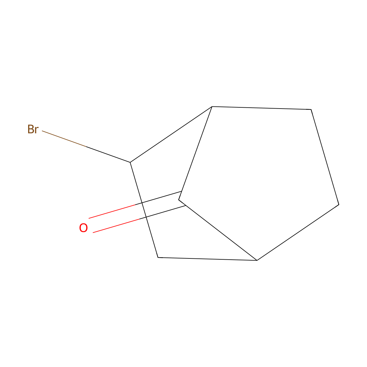 rac-(1R,2R,4R)-2-bromobicyclo[2.2.1]heptan-7-one molecular structure, CAS 16031-37-1