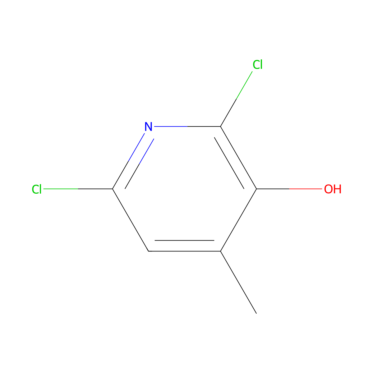 2,6-Dichloro-4-methylpyridin-3-ol molecular structure, CAS 1603251-89-3