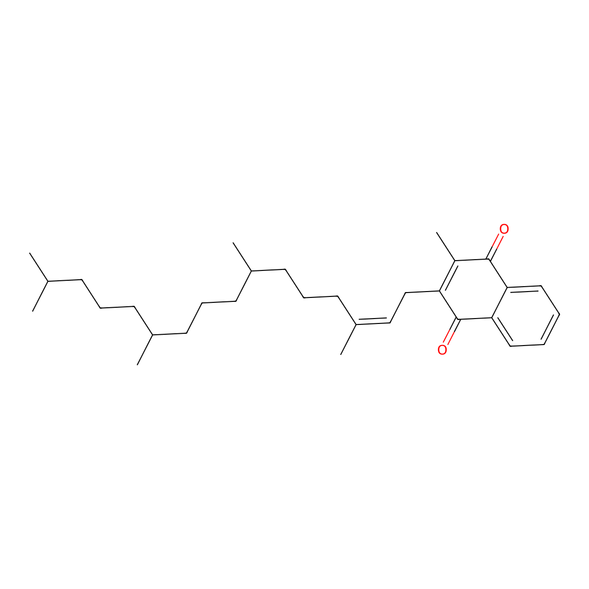 Phytonadione, (Z)- molecular structure, CAS 16033-41-3